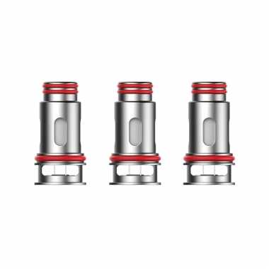 Smok RPM160 coil yedek parça 3'lü paket, metal ve kırmızı detaylı.