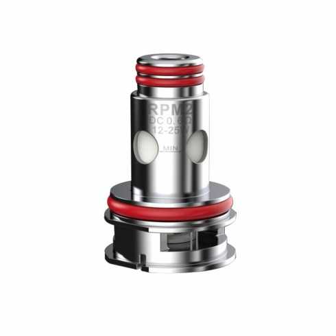 Smok RPM2 Coil 0.6ohm DC yedek kartuş atomizer başlığı kırmızı conta
