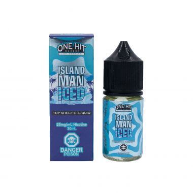 One Hit Wonder Island Man Iced Salt Likit 30ml 25mg Nikotin