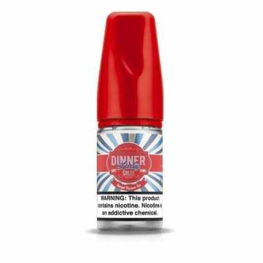 Dinner Lady Sweet Fusion Ice Salt Likit 30ml kırmızı kapaklı likit şişesi.
