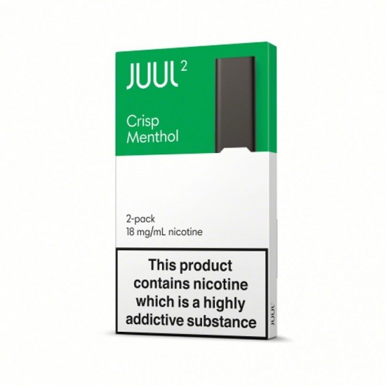 JUUL2 Crisp Menthol Kartuş 2'li paket 18mg nikotin