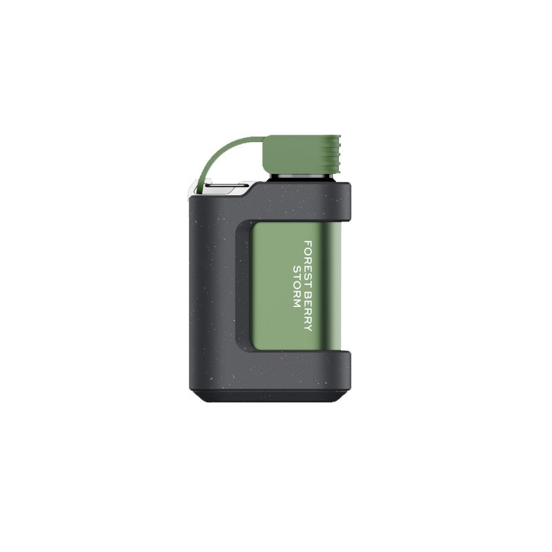 Vozol Gear 7000 Forest Berry Storm tek kullanımlık elektronik sigara yeşil/siyah