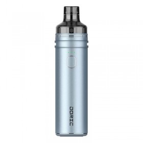 Voopoo Doric 60 Pod açık mavi, şık ve kompakt elektronik sigara.
