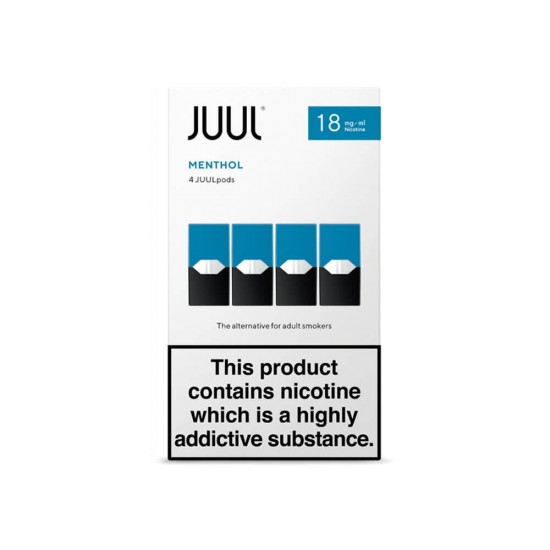 Juul Menthol 18mg/ml Pod Kartuş Paketi 4'lü