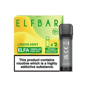 Elf Bar Elfa Lemon Mint Pod Kartuş Elf Bar Elfa Lemon Mint Pod Kartuş