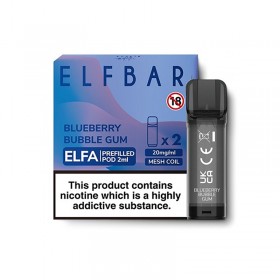 Elf Bar Elfa Blueberry Bubble Gum Pod Kartuş Elf Bar Elfa Blueberry Bubble Gum Pod Kartuş
