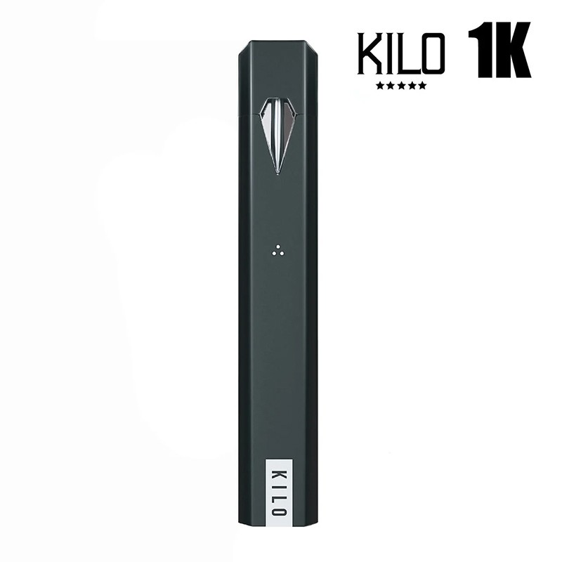 Kilo 1K Pod Mod Siyah Gri Tek Kullanımlık Vape Cihazı