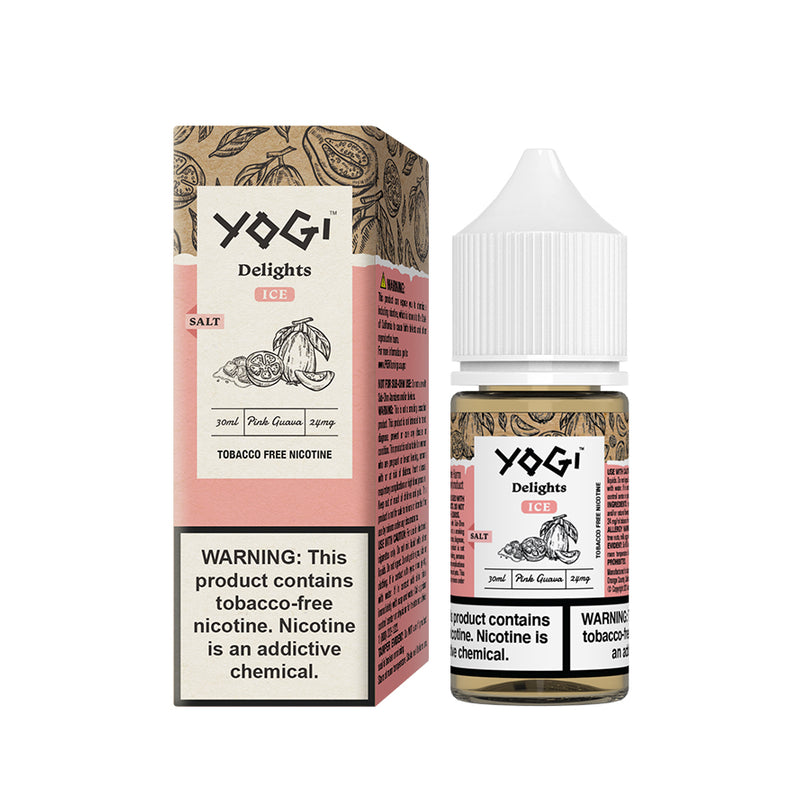 Yogi Delights Pink Guava Ice Salt Likit 30ml 24mg