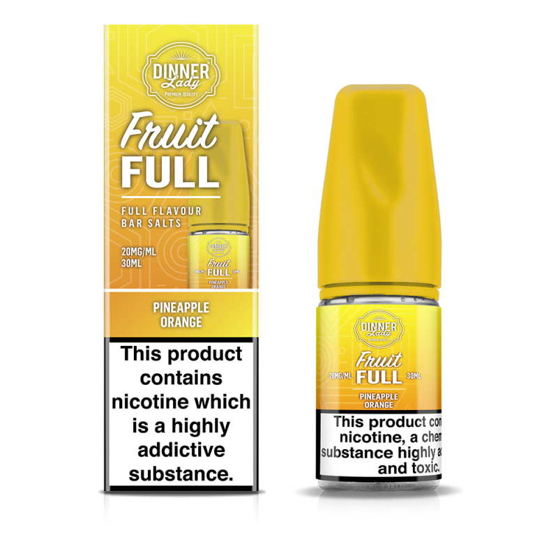 Dinner Lady Fruit FULL Ananas Portakal Salt Likit 20mg 30ml