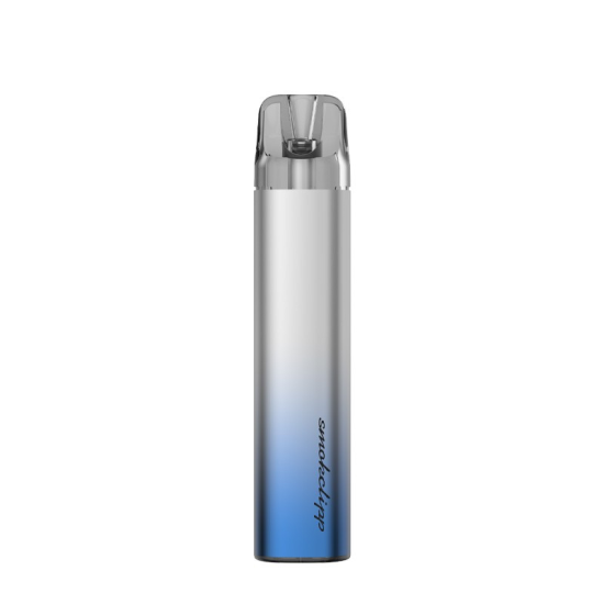 Smok Smokclipp Pod Mod gümüş-mavi gradyan renkli kompakt elektronik sigara