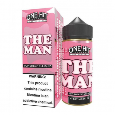 One Hit Wonder The Man 100ml E-Likit Çilek Kremalı Nikotinli
